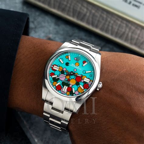 rolex anniversary dial watch|rolex celebration dial 41mm.